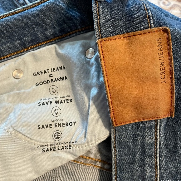 J.Crew Vintage Straight Jean High Rise Raw Hem - Picture 12 of 14